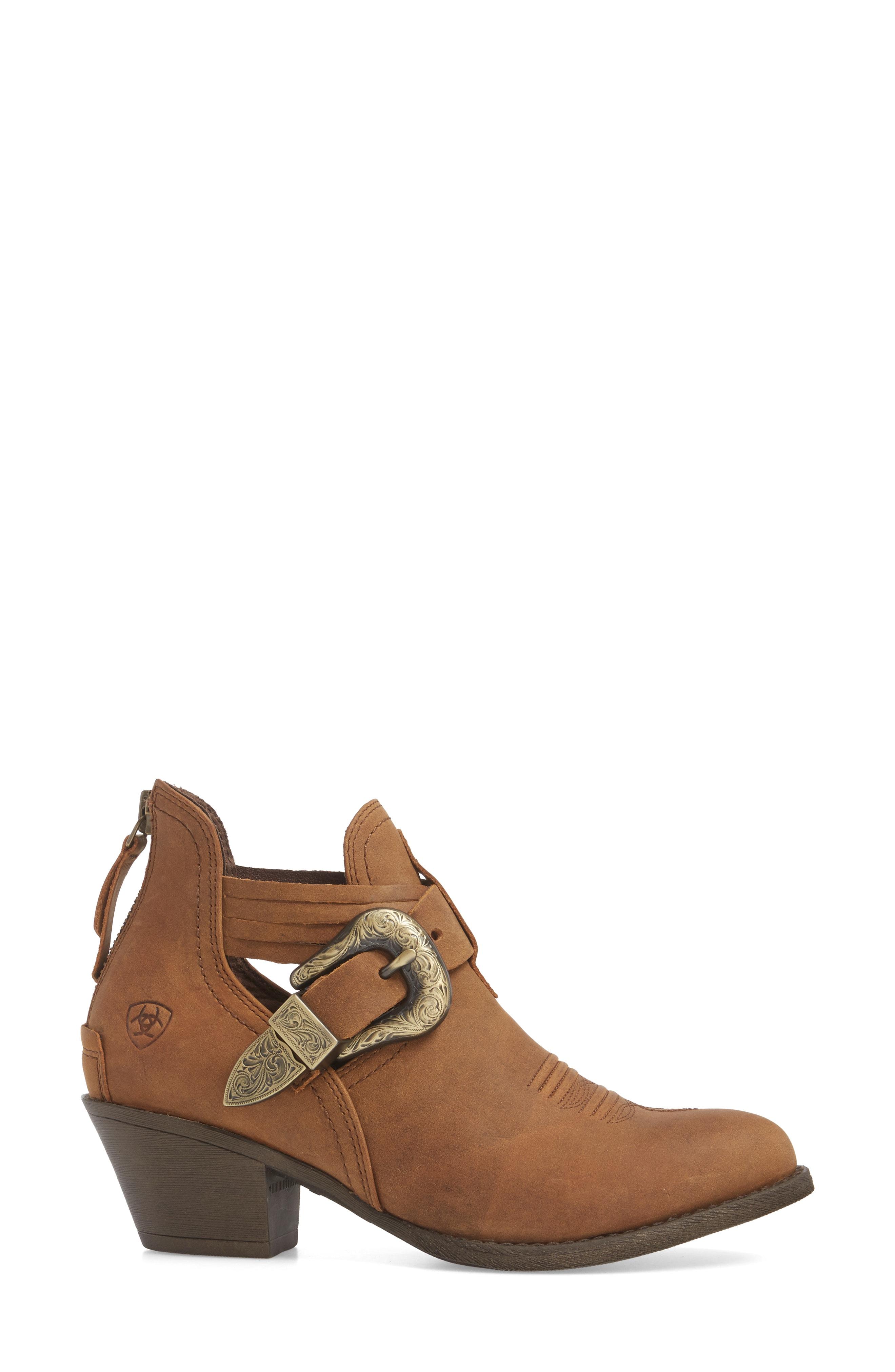 ariat women's dulce tawny ankle boots