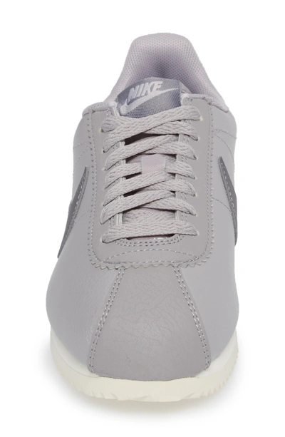 Shop Nike 'classic Cortez' Sneaker In Atmosphere Grey/ Smoke