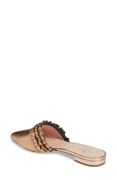 Shop Kate Spade Beatriz Loafer Flat In Rose Gold