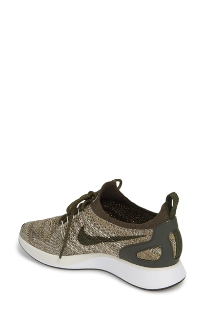 Shop Nike Air Zoom Mariah Flyknit Racer Sneaker In Cargo Khaki/ Cargo Khaki