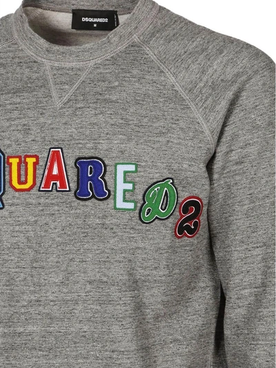 Shop Dsquared2 Sweatshirt In Grey