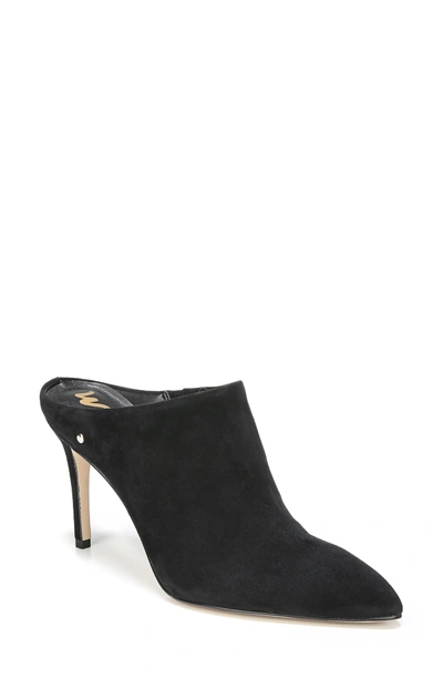 Shop Sam Edelman Oran Mule In Black Suede