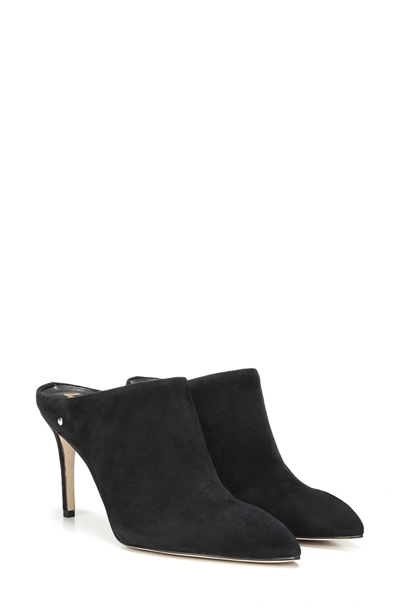 Shop Sam Edelman Oran Mule In Black Suede