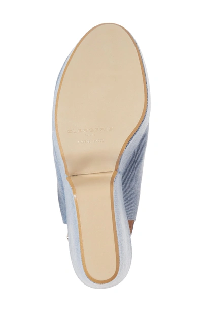 Shop Robert Clergerie Dylanto Platform Wedge Sandal In Denim