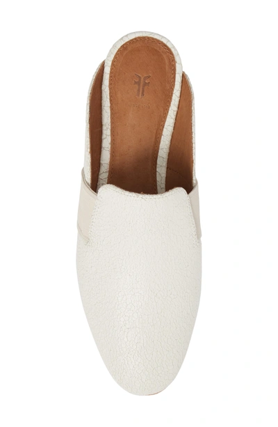 Shop Frye Terri Mule In White Leather