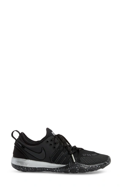 Nike Free Tr 7 Selfie Lace Up Sneakers In Black/ Black/ Chrome | ModeSens