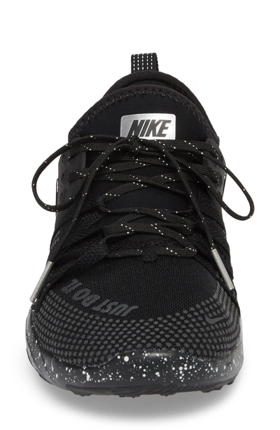 Nike Free Tr 7 Selfie Lace Up Sneakers In Black/ Black/ Chrome | ModeSens