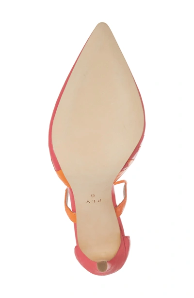 Shop Pour La Victoire Cenya Pump In Azalea/ Orange Blossom Leather