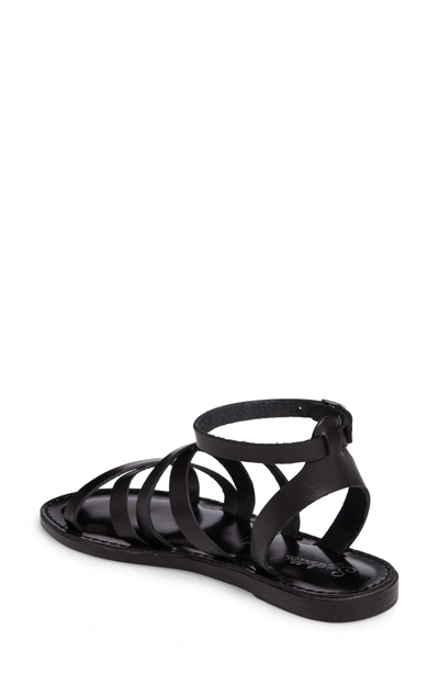 Shop Seychelles In The Shadows Sandal In Black Leather