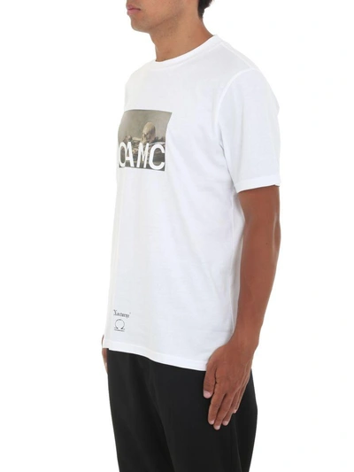 Oamc Still Life Printed Cotton Jersey T-shirt, White | ModeSens