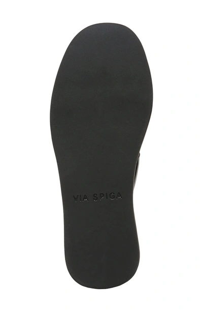 Shop Via Spiga Blanka Sandal In Black Leather