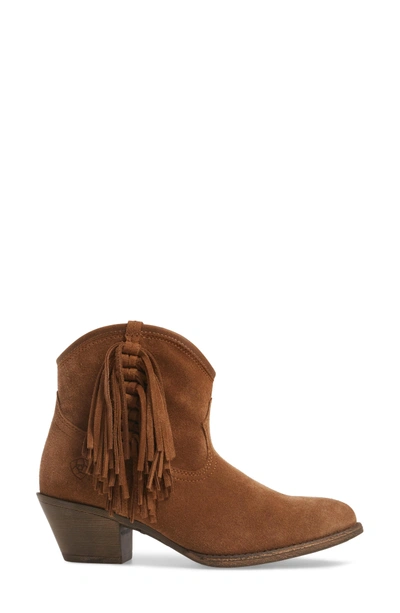 Shop Ariat Duchess Western Boot In Dirty Tan Suede
