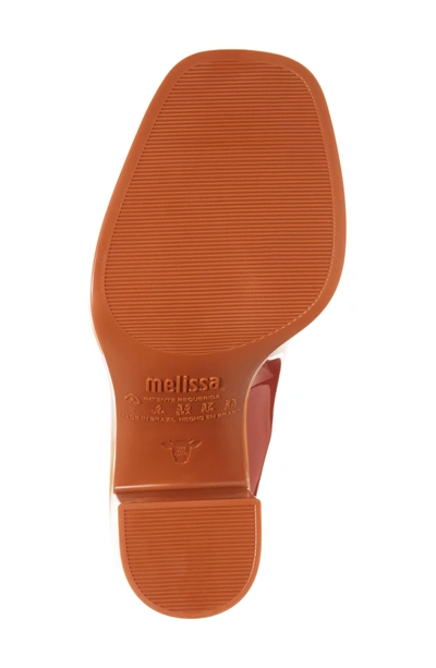 Shop Melissa Classic Rain Boot In Red Orange