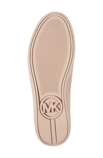 Shop Michael Michael Kors Irving Sneaker In Soft Pink