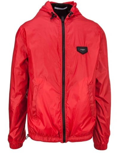 Shop Givenchy Jacket In Rosso