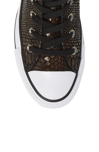 Converse Chuck Taylor All Star Snake Embossed High Top Sneaker In Brown |  ModeSens