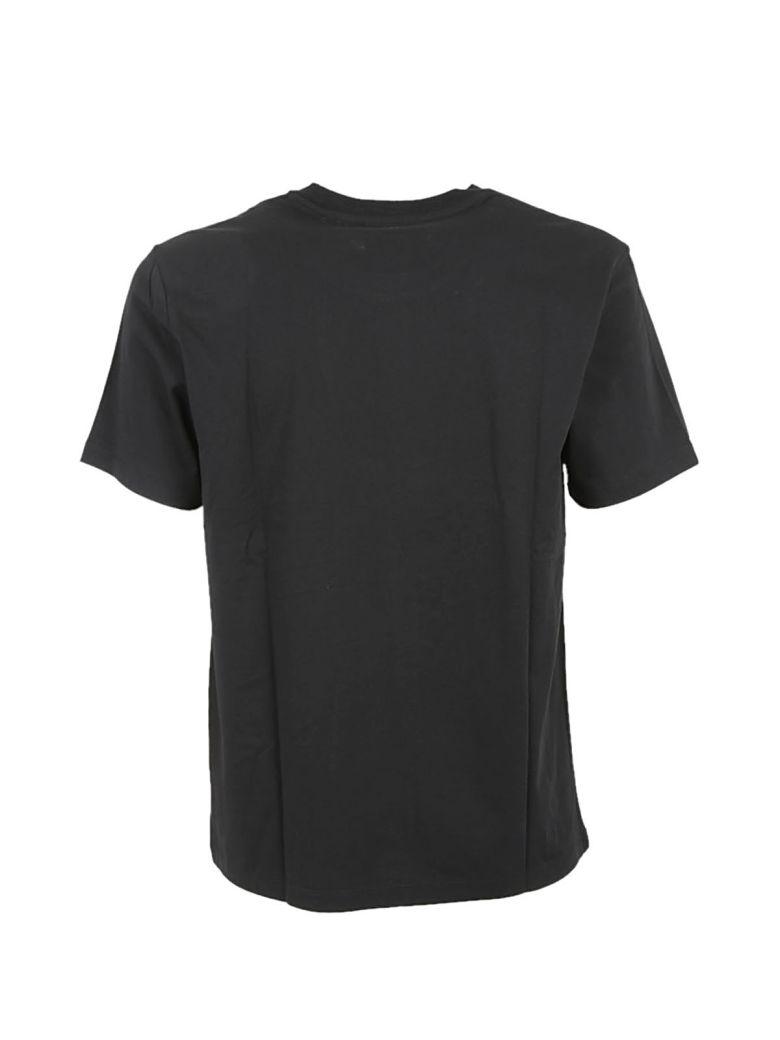 Ami Alexandre Mattiussi Logo Embroidered T-shirt In Black | ModeSens