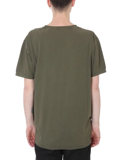 Shop Damir Doma Tolli Green Cotton T-shirt