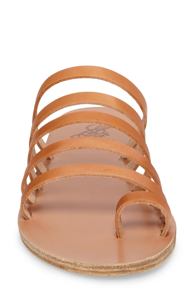 Shop Ancient Greek Sandals Niki Slide Sandal In Natural