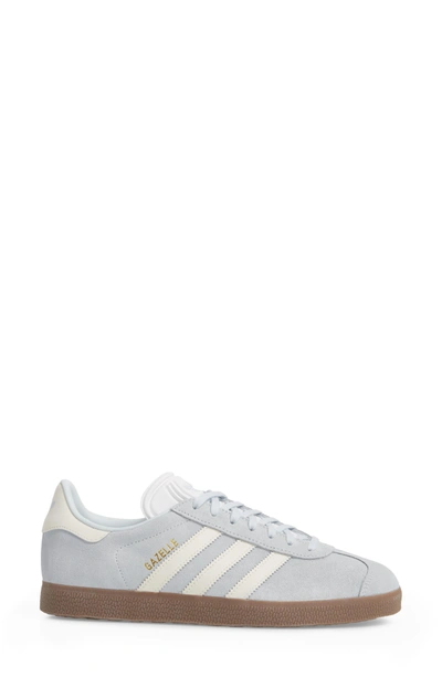 Shop Adidas Originals Gazelle Sneaker In Blue Tint/ White/ Gum