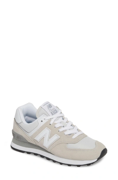 New Balance Women's 574 Casual Sneakers From Finish Line In White | ModeSens