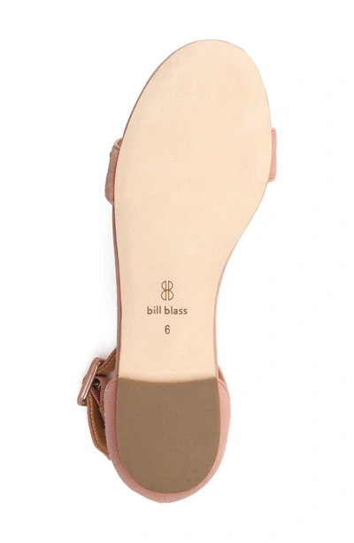 Shop Bill Blass Cameron Sandal In Pale Pink