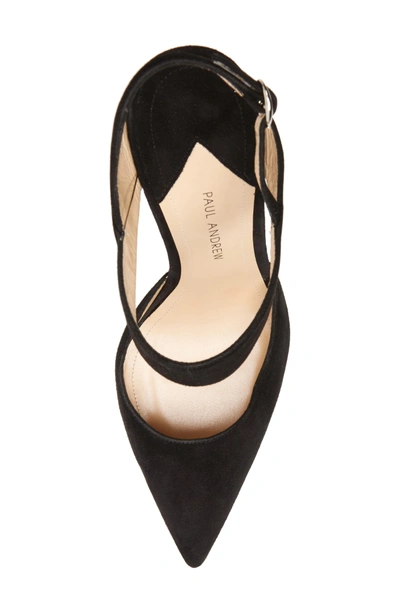 Shop Paul Andrew Pawson Pointy Toe Pump In Black
