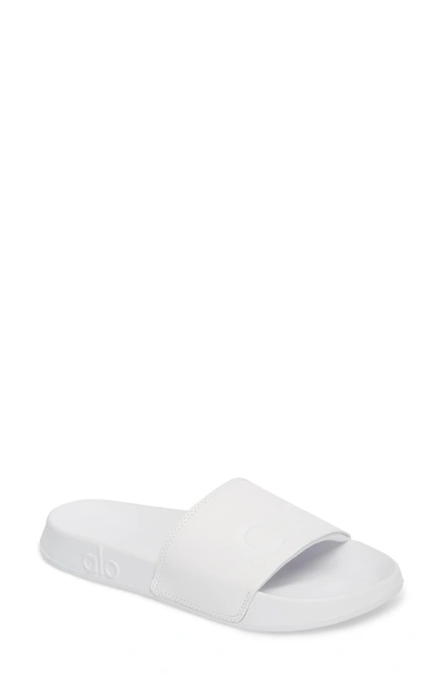 Shop Alo Yoga It 2 Sandal In White/ White