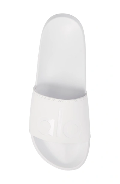 Shop Alo Yoga It 2 Sandal In White/ White