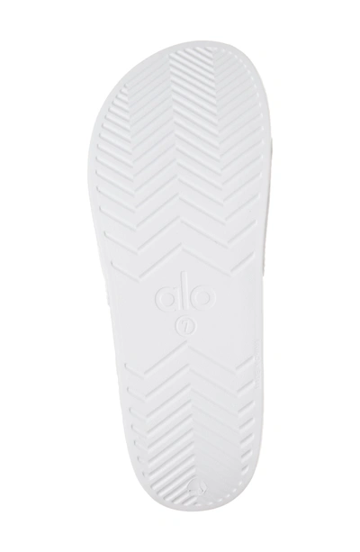 Shop Alo Yoga It 2 Sandal In White/ White