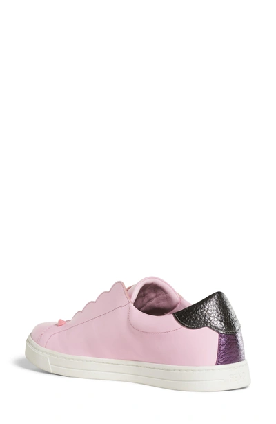 Shop Fendi Rockoko Slip-on Sneaker In Pink