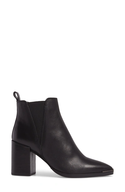 Shop Tony Bianco Bello Pointy Toe Bootie In Black Jetta Leather