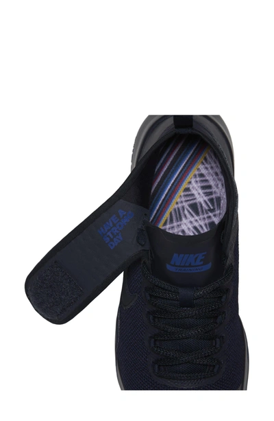 Shop Nike Air Zoom Strong 2 Amp Training Shoe In Dark Obsidian/ Game Royal