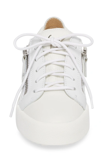 Shop Giuseppe Zanotti High Top Sneaker In White