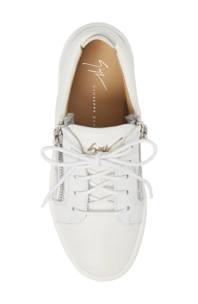 Shop Giuseppe Zanotti High Top Sneaker In White