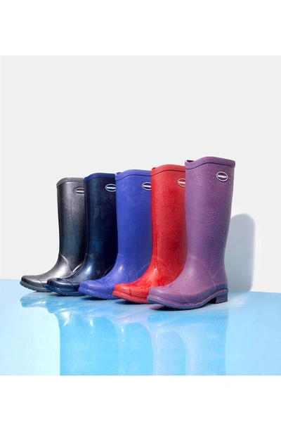 Shop Havaianas 'galochas Hi Matte' Waterproof Rain Boot In Marine Blue
