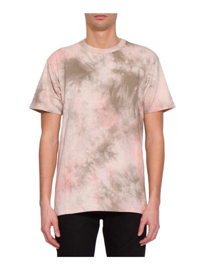 Shop Amen Tie-dye Cotton T-shirt In Rosa