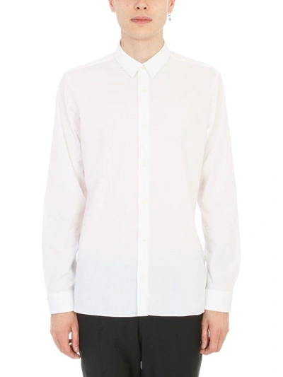 Shop Z Zegna White Cotton Shirt