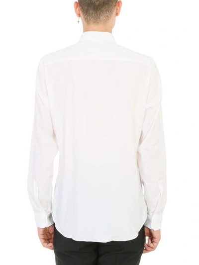 Shop Z Zegna White Cotton Shirt