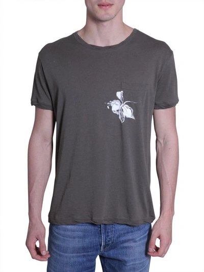 Shop Valentino Cotton Jersey T-shirt In Militare