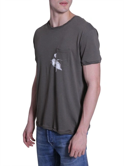 Shop Valentino Cotton Jersey T-shirt In Militare