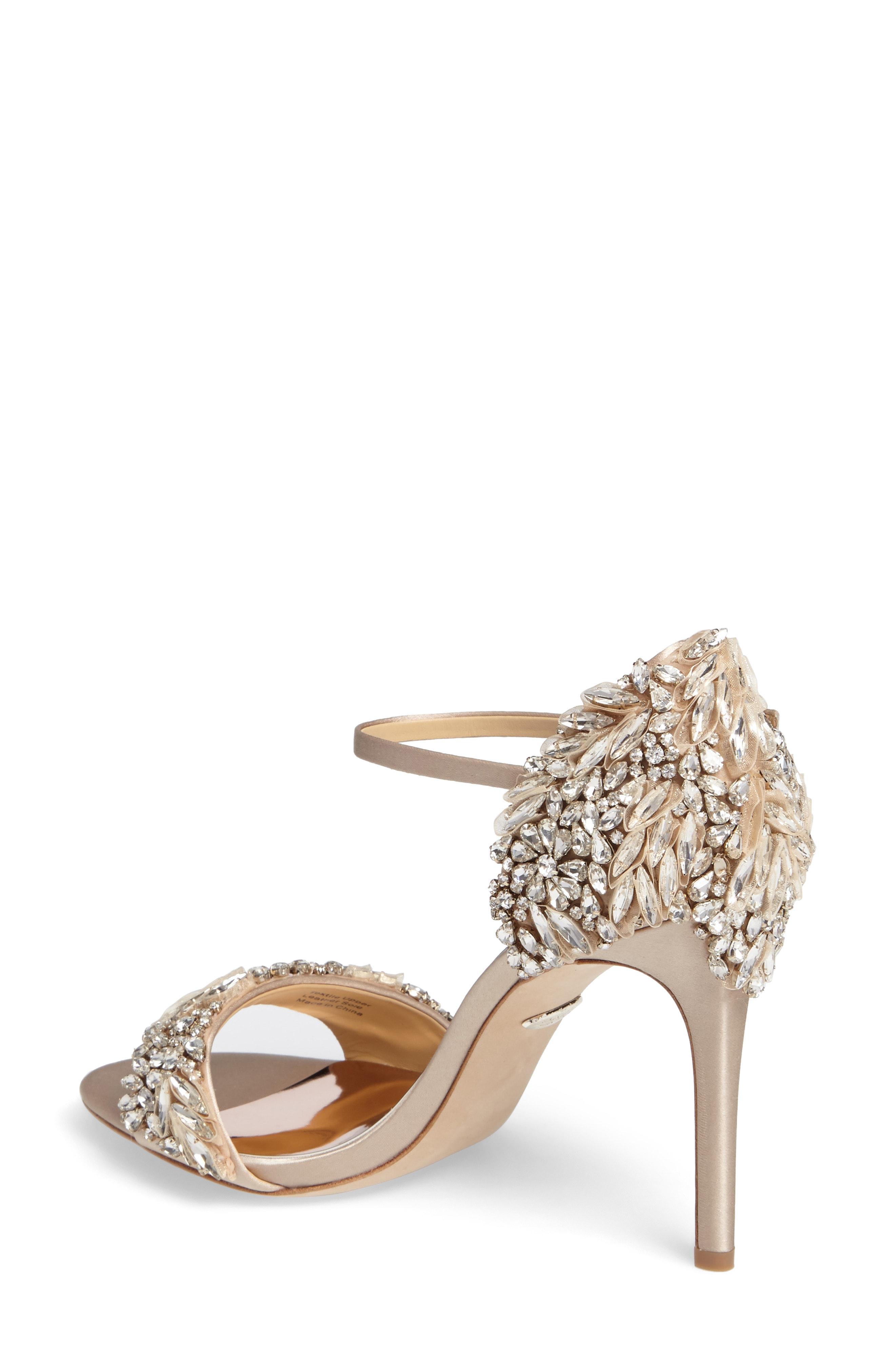 badgley mischka tampa ankle strap