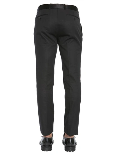 Shop Alexander Mcqueen Classic Trousers In Black