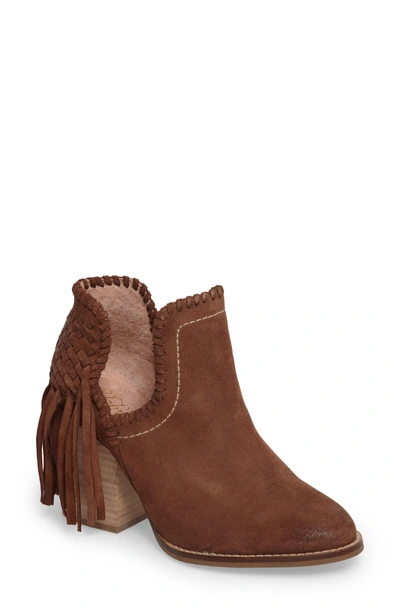 Shop Ariat Unbridled Lily Bootie In Whiskey Suede