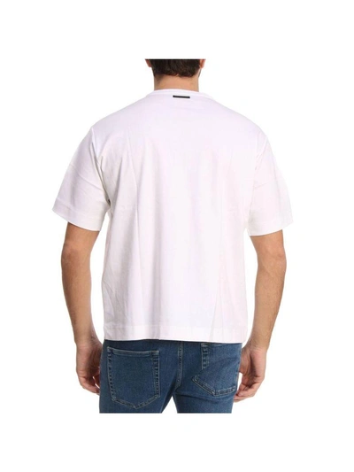 Shop Diesel Black Gold T-shirt T-shirt Men  In White