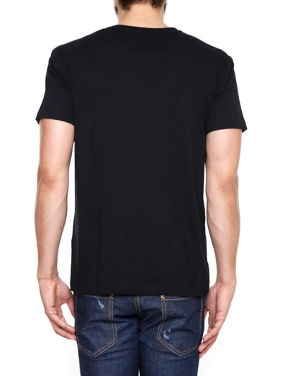 Shop Valentino Panther Print T-shirt In Nero|nero