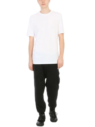 Shop Helmut Lang White Cotton T-shirt