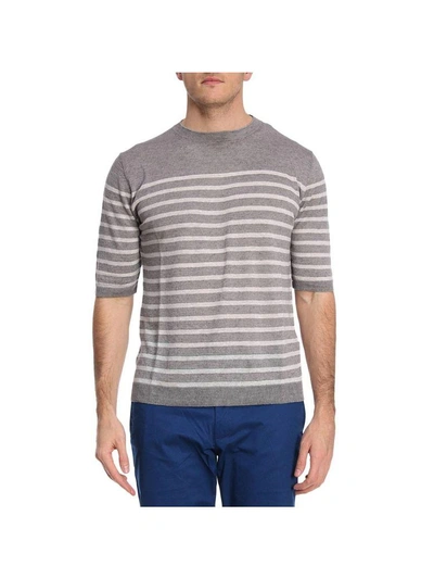 Shop Eleventy Sweater Sweater Men  In Grey