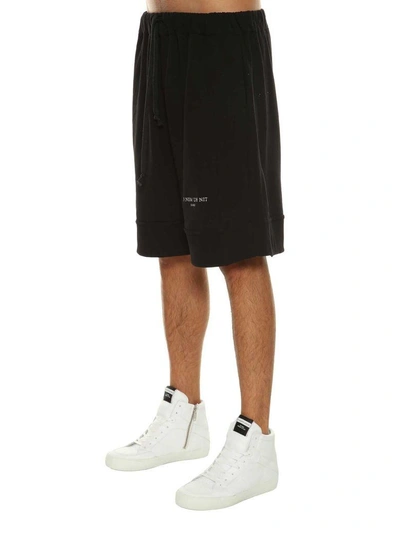 Shop Ih Nom Uh Nit Baggy Shorts In Nero