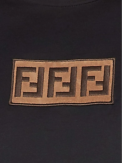 Shop Fendi T-shirt In Black